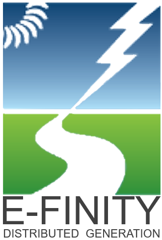 E-Finity Distributed Generation – MicroTurbine Generators Logo